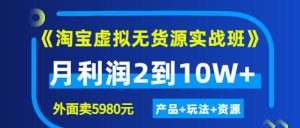 2022程哥电商淘宝虚拟实战班：线上第4期陪跑训练营（价值5980元）插图
